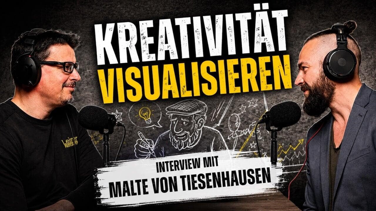 Wenn Bilder Gedanken sichtbar machen – Malte von Tiesenhausen im Videointerview bei Fotograf Andre Leisner